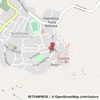 Mappa Piazza Santissima Annunziata, 83, 82020 Pietrelcina BN, Italia, 82020 Pietrelcina, Benevento (Campania)