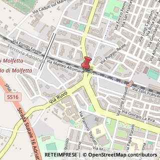 Mappa Via Madre Teresa di Calcutta, 2, 70056 Molfetta, Bari (Puglia)