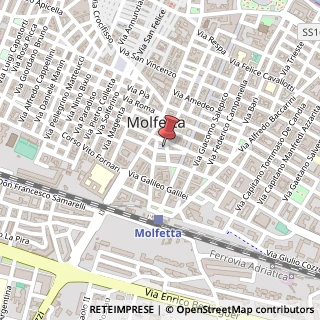 Mappa Via Guglielmo Marconi, 18, 70056 Molfetta, Bari (Puglia)