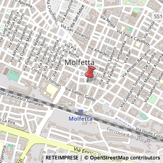 Mappa Piazza Effrem, 5, 70056 Molfetta, Bari (Puglia)