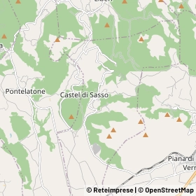 Mappa Castel Morrone