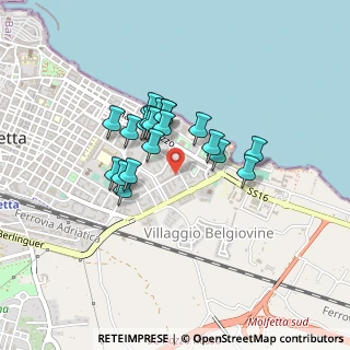 Mappa Via Pietro Gobetti, 70056 Molfetta BA, Italia (0.336)