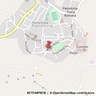 Mappa Via Gregaria, 18, 82020 Pietrelcina, Benevento (Campania)
