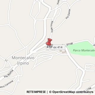 Mappa Via N. Pappano, 42, 83037 Montecalvo Irpino, Avellino (Campania)