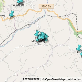 Mappa Via S. Antonio, 83037 Montecalvo Irpino AV, Italia (1.568)