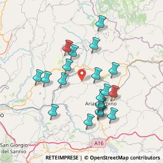 Mappa Via S. Antonio, 83037 Montecalvo Irpino AV, Italia (7.901)