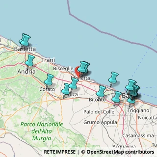 Mappa Parallela la Malfa Ugo, 70056 Molfetta BA, Italia (19.227)