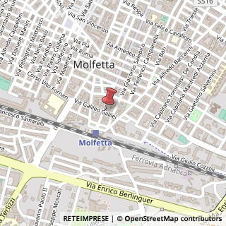 Mappa Via Imbriani, 70056 Molfetta BA, Italia, 70056 Molfetta, Bari (Puglia)