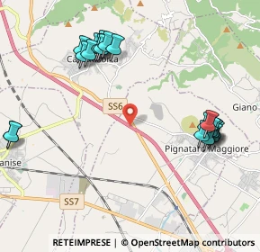 Mappa A1 - Autostrada del Sole, 81052 Pignataro Maggiore CE, Italia (2.575)