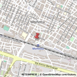 Mappa Via Michiello, 68, 70056 Molfetta, Bari (Puglia)