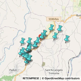 Mappa Ss.90 bis km.17, 82021 Sant'Arcangelo Trimonte BN, Italia (1.996)