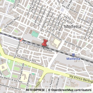 Mappa Via Don Francisco Samarelli, 21, 70056 Molfetta, Bari (Puglia)