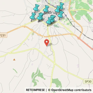 Mappa Via Castel del Monte, 76123 Andria BT, Italia (2.79182)