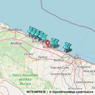Mappa Via Luigi Einaudi, 70056 Molfetta BA, Italia (10.64688)