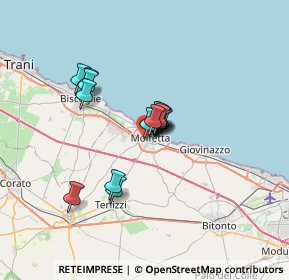 Mappa Via Canonico Antonio de Beatis, 70056 Molfetta BA, Italia (4.764)