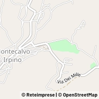 Mapa Montecalvo Irpino