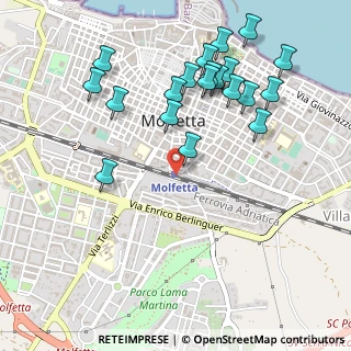 Mappa Piazza Aldo Moro, 70056 Molfetta BA, Italia (0.594)