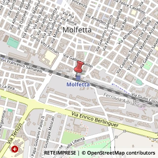 Mappa Piazza Aldo Moro, 2, 70056 Molfetta, Bari (Puglia)