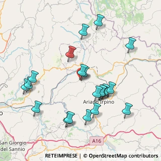 Mappa Via Conca, 83037 Montecalvo Irpino AV, Italia (8.9295)