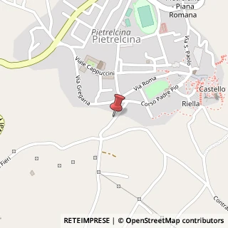 Mappa Via Fontana dei Fieri, 82020 Pietrelcina BN, Italia, 82020 Pietrelcina, Benevento (Campania)