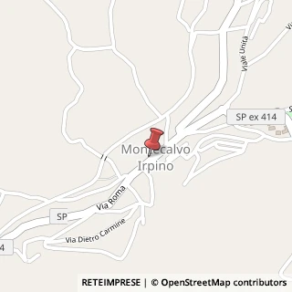 Mappa Corso V. Emanuele, 49, 83037 Montecalvo Irpino, Avellino (Campania)