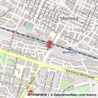 Mappa Via Girolamo Minervini, 23, 70056 Molfetta, Bari (Puglia)
