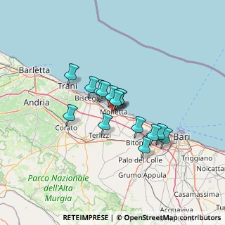 Mappa Via Girolamo Minervini, 70056 Molfetta BA, Italia (10.01267)
