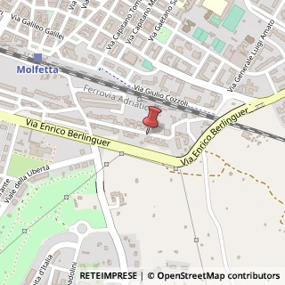 Mappa Via Giuseppe Ungaretti, 16, 70056 Molfetta, Bari (Puglia)