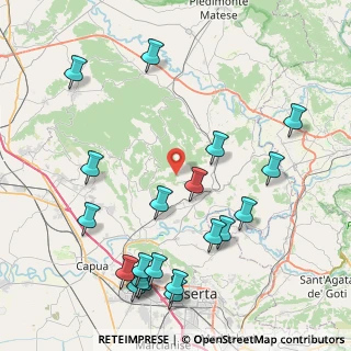 Mappa Via Villa Santa Croce, 81040 Castel di Sasso CE, Italia (10.73)