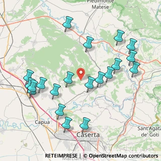 Mappa Via Villa Santa Croce, 81040 Castel di Sasso CE, Italia (9.617)