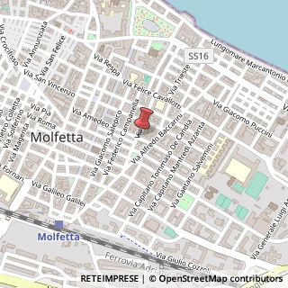 Mappa Via Bari, 39, 70056 Molfetta, Bari (Puglia)