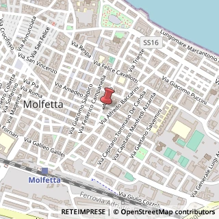 Mappa Via Bari, 41, 70056 Molfetta, Bari (Puglia)