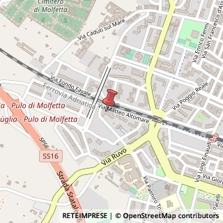 Mappa Via Madre Teresa di Calcutta, 70056 Molfetta BA, Italia, 70056 Molfetta, Bari (Puglia)