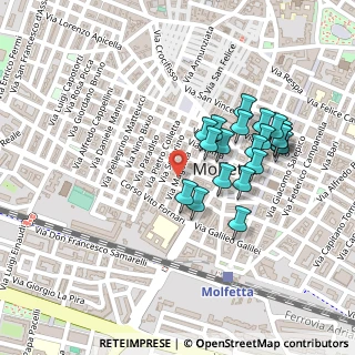 Mappa Via tenente Pomodoro, 70056 Molfetta BA, Italia (0.2245)