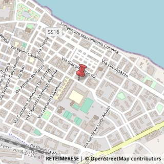 Mappa Viale Pio XI, 25, 70056 Molfetta, Bari (Puglia)