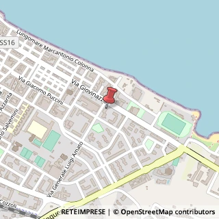 Mappa Via Giovinazzo, 18, 70056 Molfetta, Bari (Puglia)