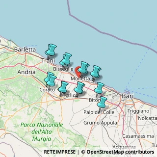 Mappa 4, 70056 Molfetta BA, Italia (10.6625)