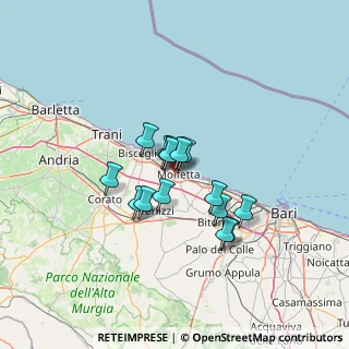 Mappa 4, 70056 Molfetta BA, Italia (9.85733)