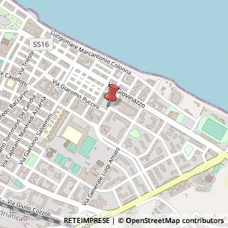 Mappa Via Pierluigi da Palestrina, 15 - 17, 70056 Molfetta, Bari (Puglia)