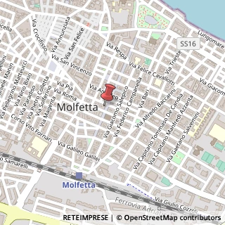 Mappa Corso Umberto I, 92, 70056 Molfetta, Bari (Puglia)