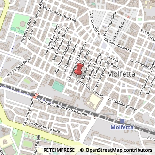 Mappa Corso Vito Fornari, 66, 70056 Molfetta, Bari (Puglia)
