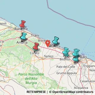 Mappa Contrada Coppe, 70056 Molfetta BA, Italia (16.50267)