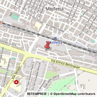 Mappa Via Generale Carlo Alberto dalla Chiesa, 40, 70056 Molfetta, Bari (Puglia)