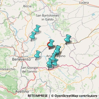 Mappa Contrada Conca, 83037 Montecalvo Irpino AV, Italia (10.24071)