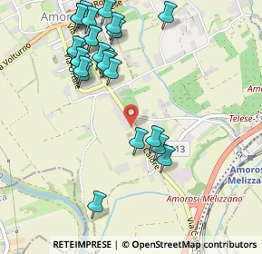 Mappa Contrada Calore, 82031 Amorosi BN, Italia (0.60741)