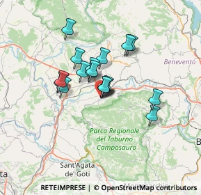 Mappa Viale dei Pini, 82036 Solopaca BN, Italia (5.08889)