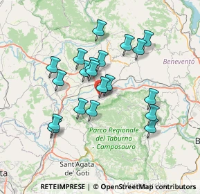 Mappa Viale dei Pini, 82036 Solopaca BN, Italia (6.613)