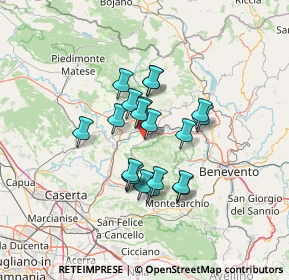 Mappa Viale dei Pini, 82036 Solopaca BN, Italia (10.6145)