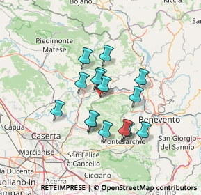 Mappa Viale dei Pini, 82036 Solopaca BN, Italia (11.25933)