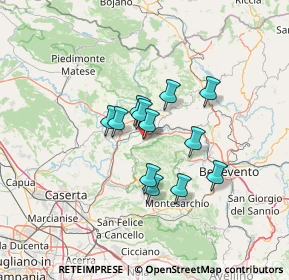Mappa Viale dei Pini, 82036 Solopaca BN, Italia (10.145)